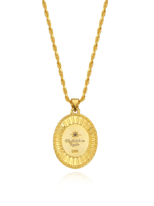 Horizon Amazonite Gold Necklace