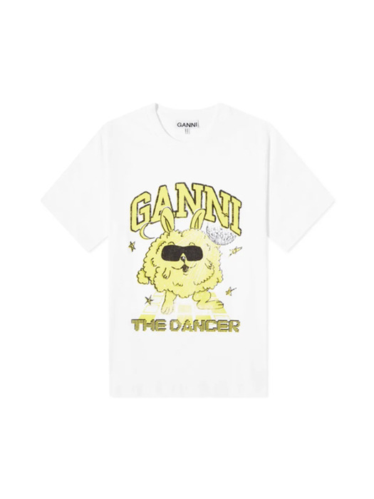 가니 릴렉스핏 댄스 버니 반팔 티셔츠 T3674 151