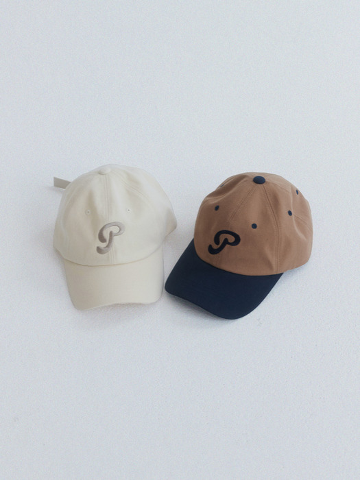 sppe logo ball cap [brown&navy]