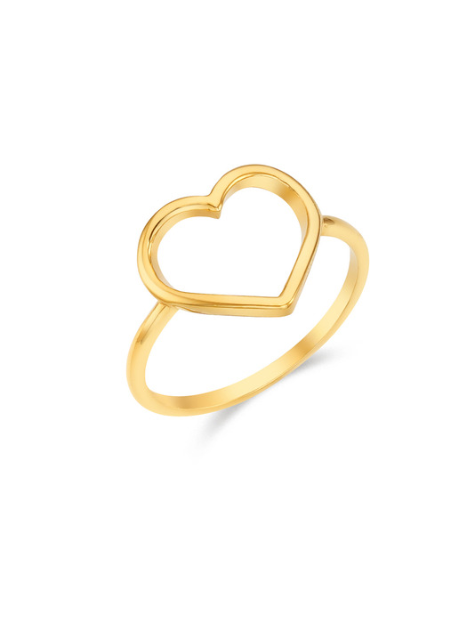 [sv925]Sweet basic heart ring