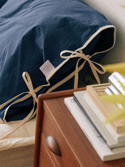 러브바인더 60수 고밀도순면 리본 차렵이불(SS/Q/K) 5종