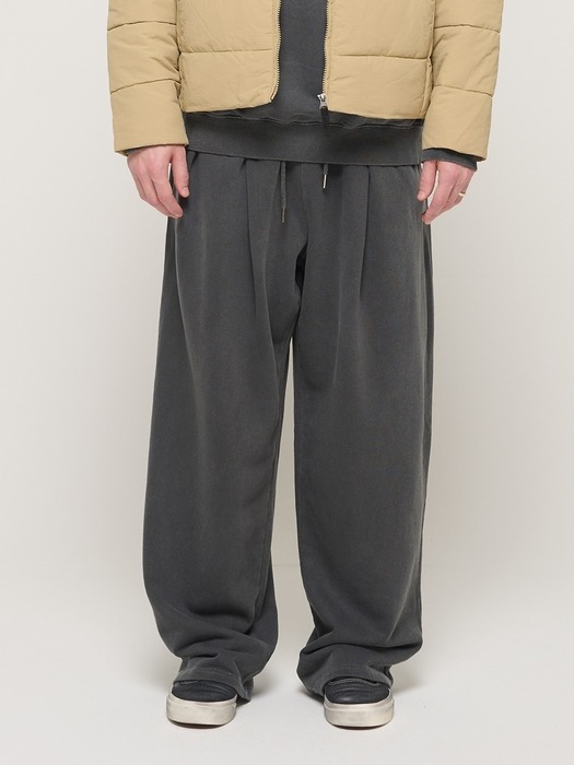 IN PIGMENT TRAINING WIDE STRAIGHT PANTS (CHARCHOL)