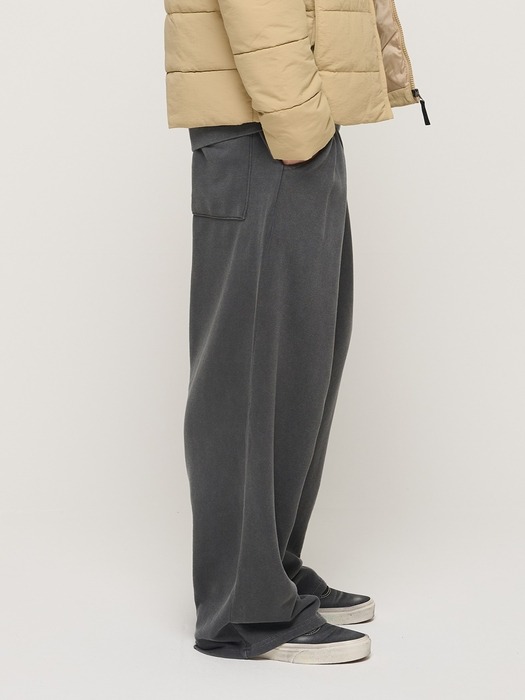 IN PIGMENT TRAINING WIDE STRAIGHT PANTS (CHARCHOL)