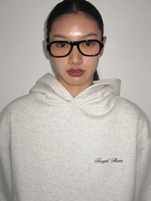 Forget Them Everyday Hoodie (OATMEAL MELANGE)