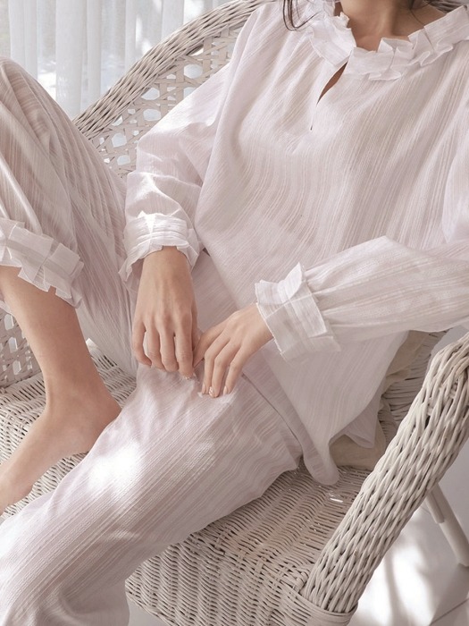 Pyjama Femme Blanc