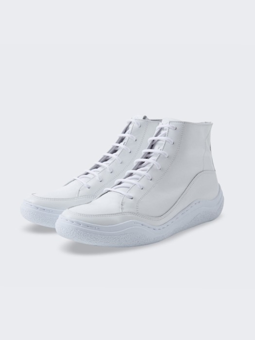 [MEN] Wave High Sneakers_1033 white