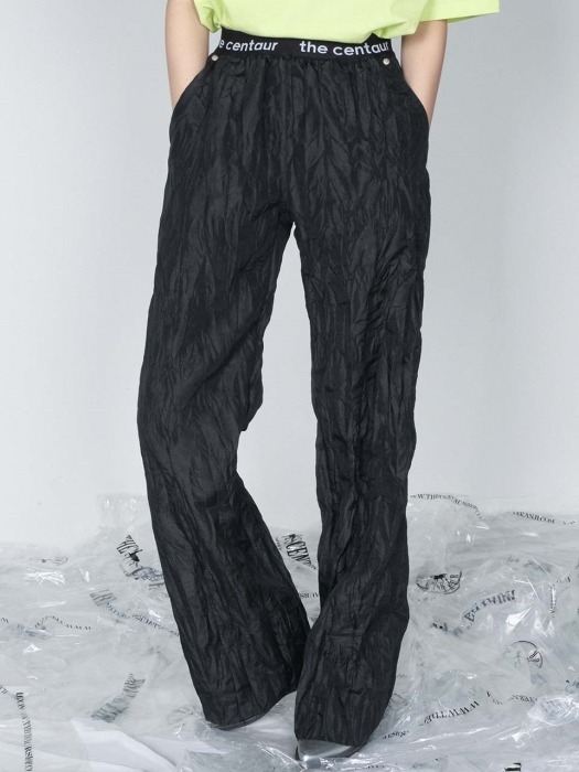 [TC19SSPT03]CRUMPLE BAND PANTS