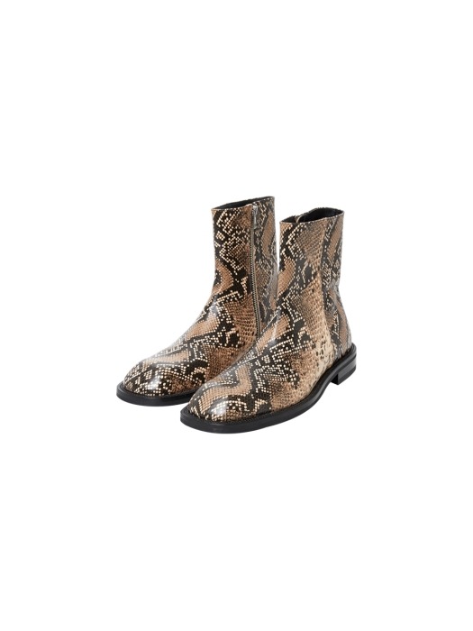 ANDERSSON SQUARE TOE  CHELSEA BOOTS aaa202m(PYTHON)