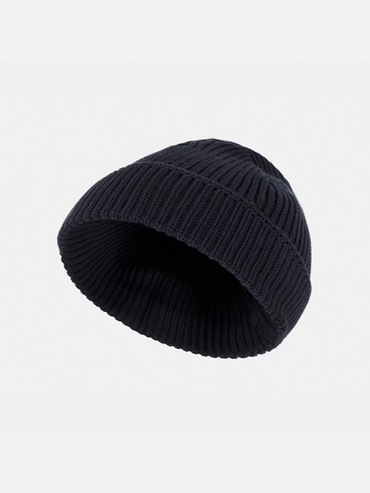 [OUTMODE] BASIC WATCHCAP BEANIE - NAVY
