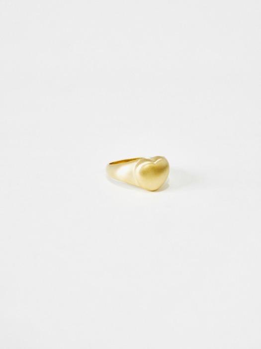 heart ring (gold)