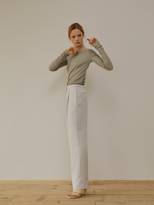 Linen Blend Pants_GR