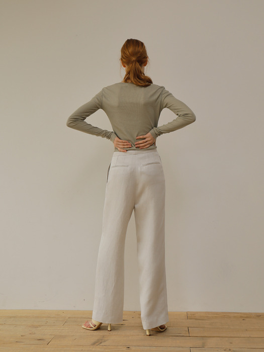 Linen Blend Pants_GR