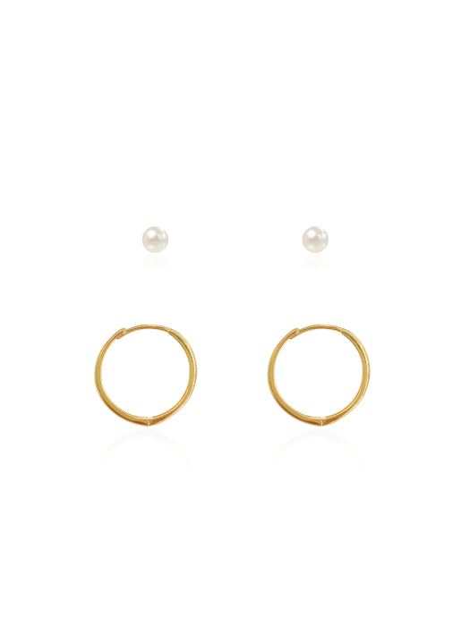 [2SET] CL131 Daily Simple Earring Set
