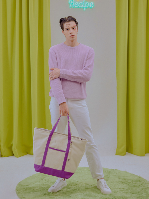 Tropical Market Bag (Extra-large) Purple