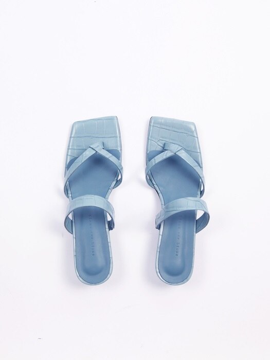  Mirabelle Sandals Leather Sky Blue Crocco