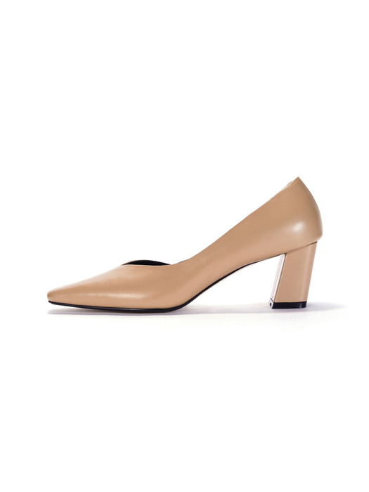 Classic Square Pumps_TOAST [CL20SS08-BE]