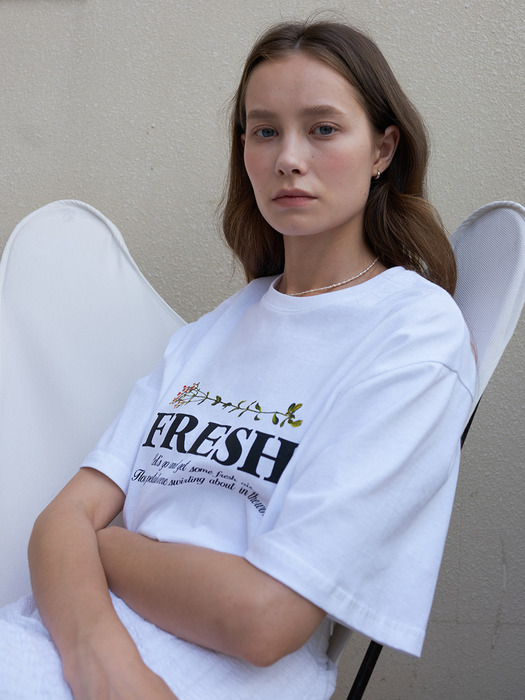 LTG4 FRESH T-SHIRT(WHITE)