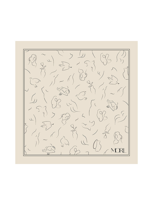 Amour scarf (beige)