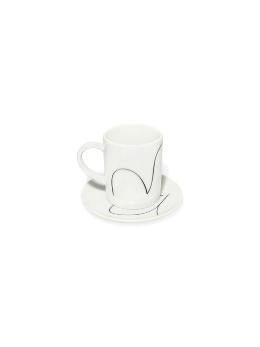 Mama _ scribble mini tea cup