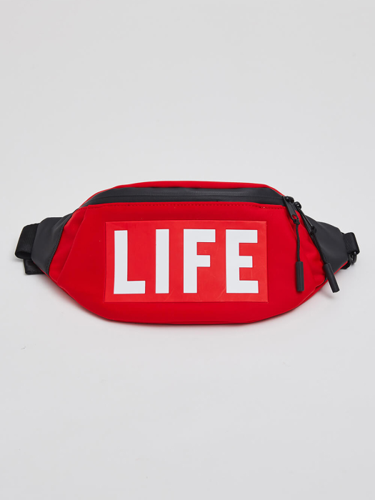 LIFE SMALL HIPSACK_LIFE RED