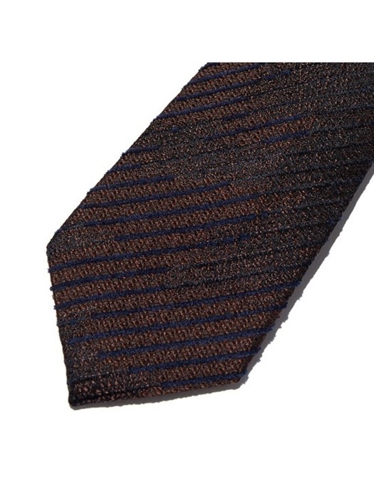 texture stripe tie_CAAIX19554BRX