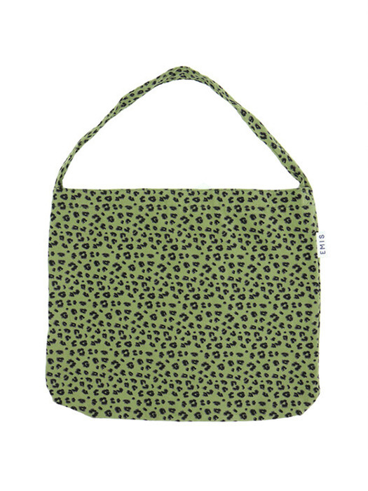 [단독]KHAKI LEOPARD ECO BAG(CORDUROY)