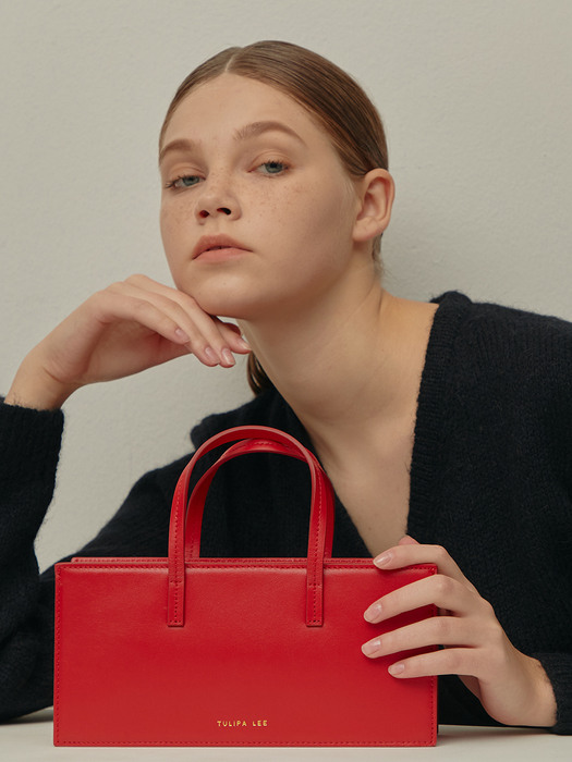 Lago mini bag - red