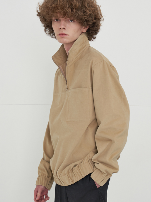 UTILITY BANDING ANORAK JACKET_BEIGE