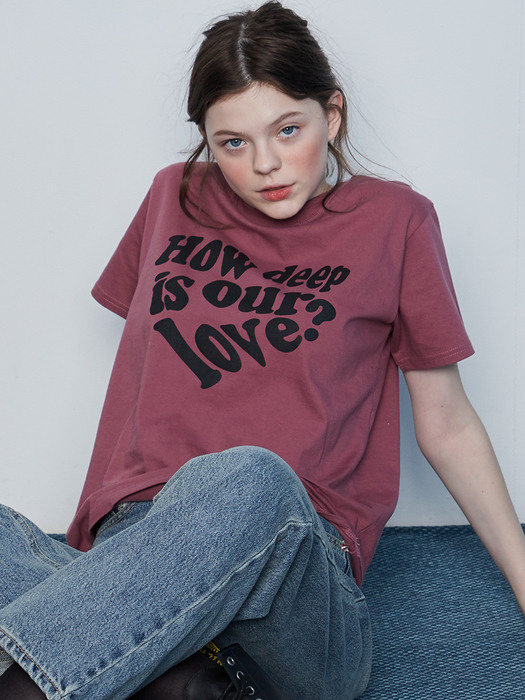 IN LOVE TEE(PINK)