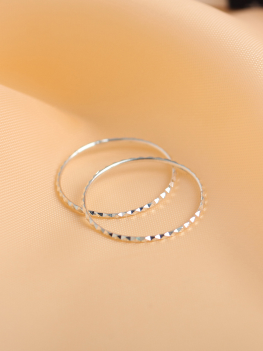 [Silver925] LU147 Thin cutting ring