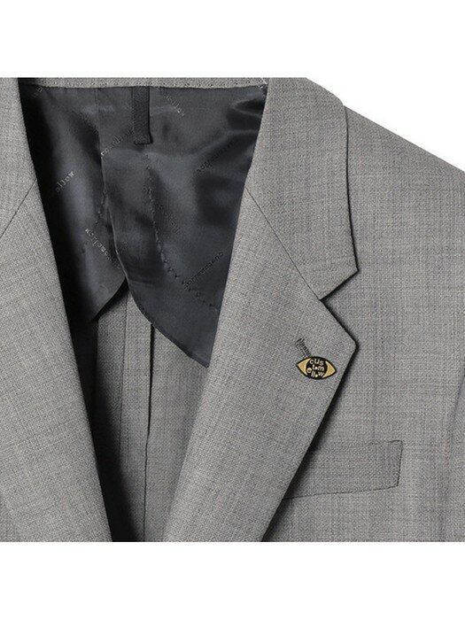 color beige mesh suit jacket_CWFBM21414BEX