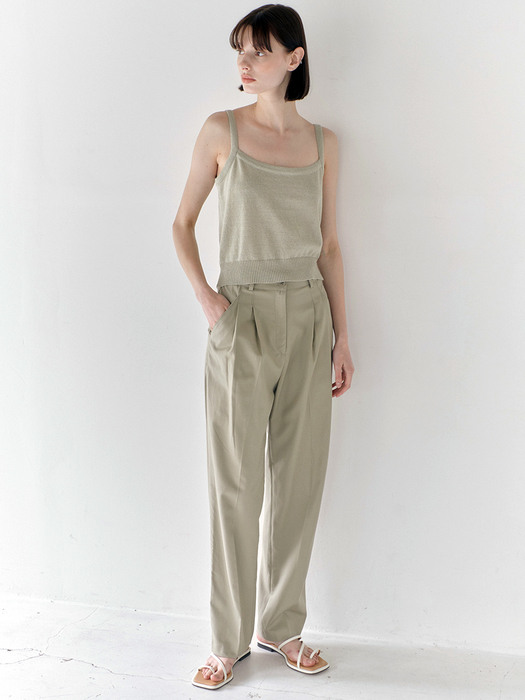 TENCEL COTTON TROUSER (KHAKI)