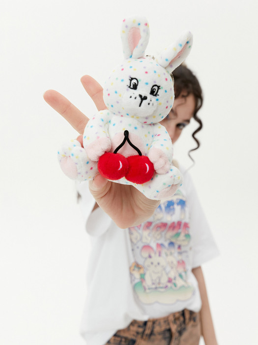 WITTY BUNNY DOLL KEYRING KH [MULTI]