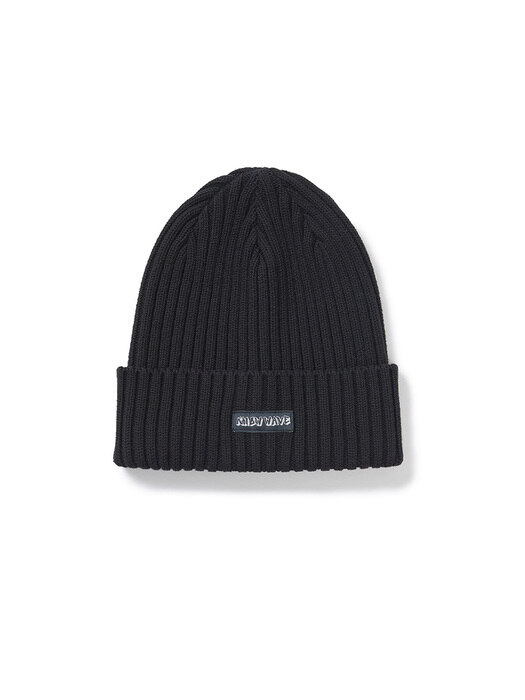 KNOWWAVE OVERDYED BEANIE KNA002m(BLACK)