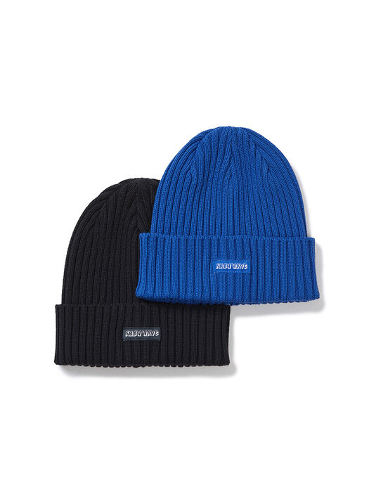 KNOWWAVE OVERDYED BEANIE KNA002m(BLACK)