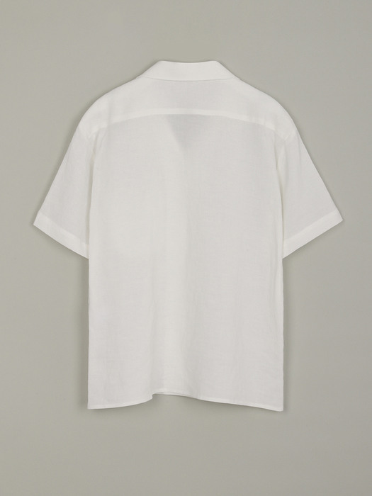 Linen Shirt_Ivory