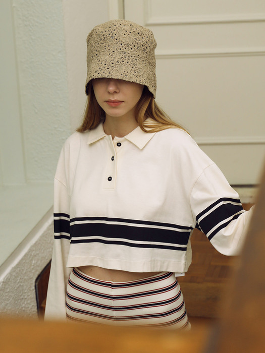 muii knitting bucket hat (3color)