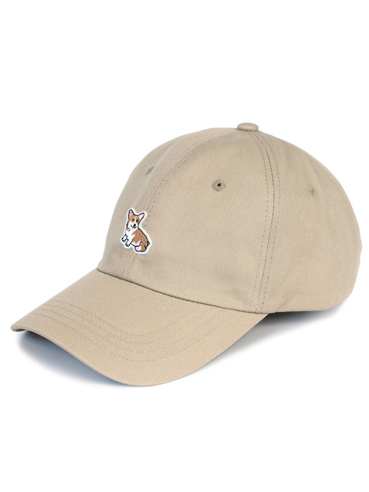 웰시코기 자수 와펜 볼캡 모자 (6color)