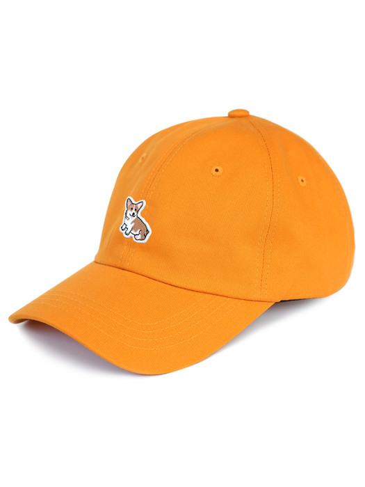 웰시코기 자수 와펜 볼캡 모자 (6color)