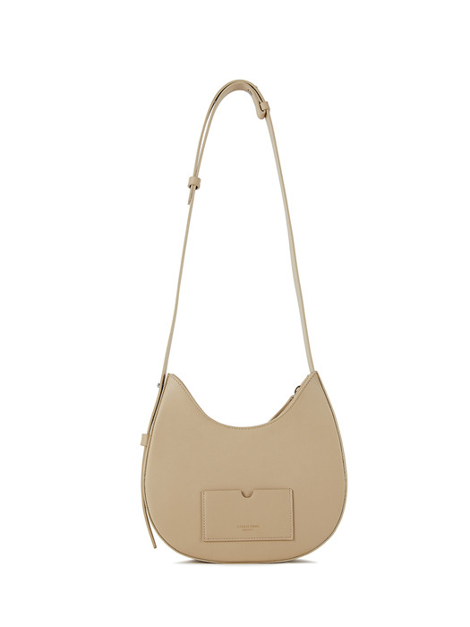 drop HOBO BAG MINI(MOCHA CREAM)