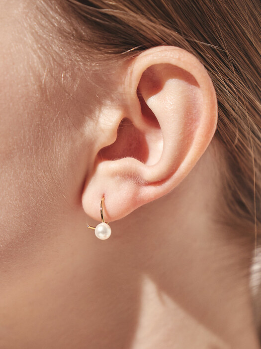 Silver925_Adelle Pearl Earrings (3color)