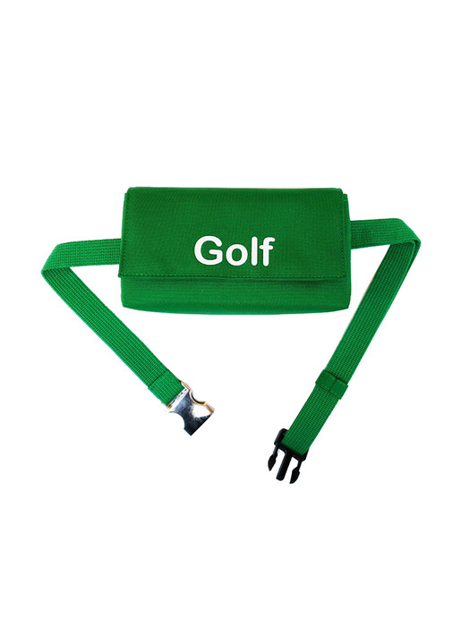  golf hip sack bag_miles green