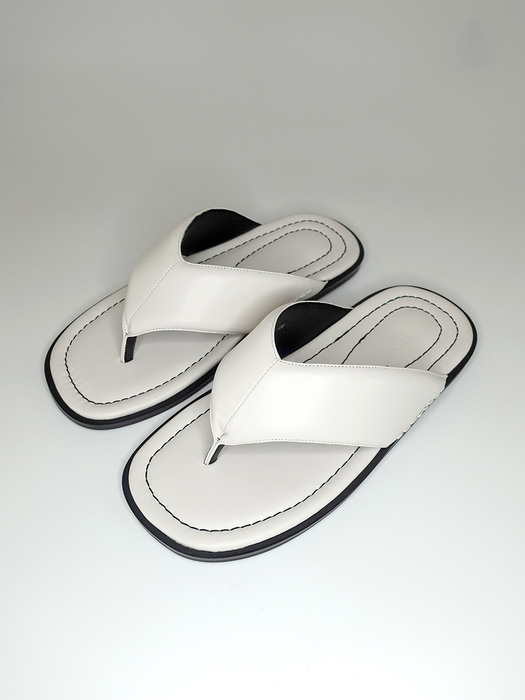 summer flip-flops / white (limited)