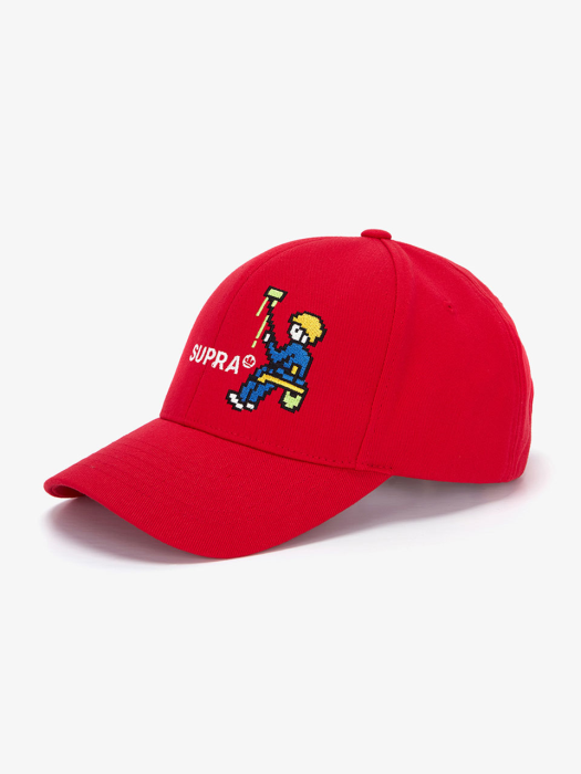 PAINTER GRAPHIC HARD BALL CAP RED