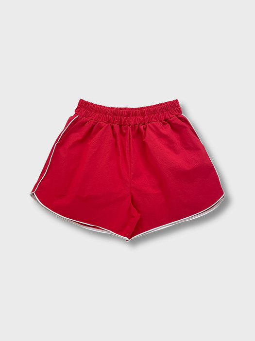 [22 SUMMER][SALT Label] CLASSIC DOLPHIN PANTS_RED