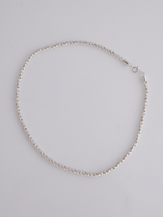 double rope bold chain necklace