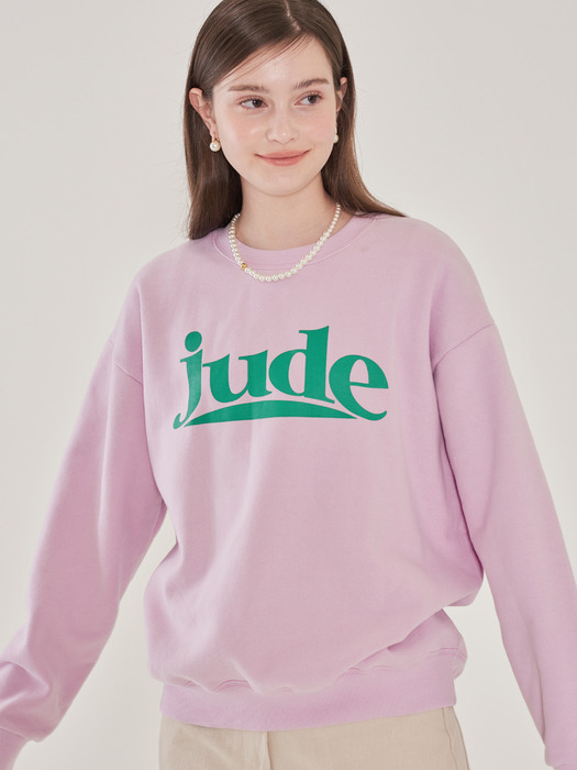 Ball Jude logo loose-fitting Sweatshirt purple