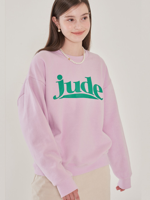 Ball Jude logo loose-fitting Sweatshirt purple