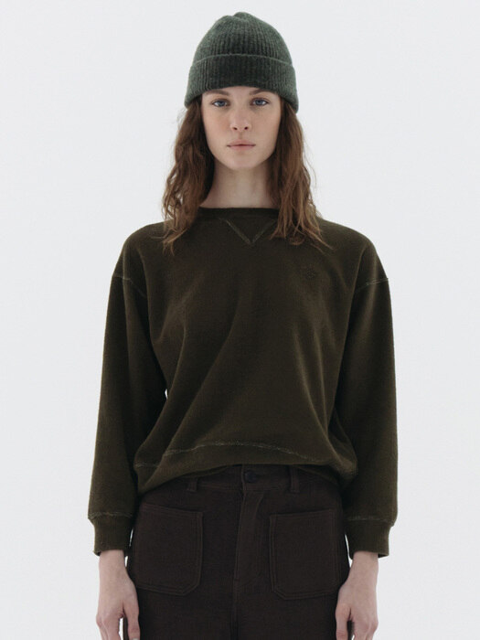 Via Classic knit beanie (Khaki)