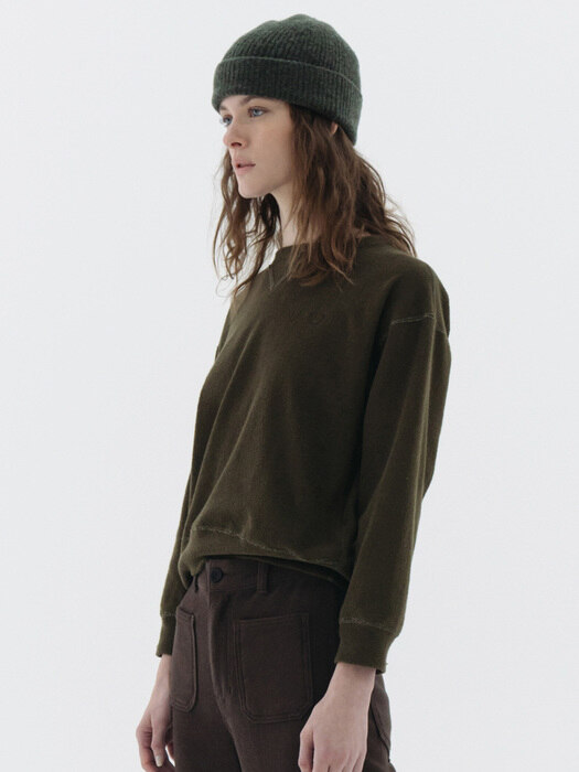 Via Classic knit beanie (Khaki)